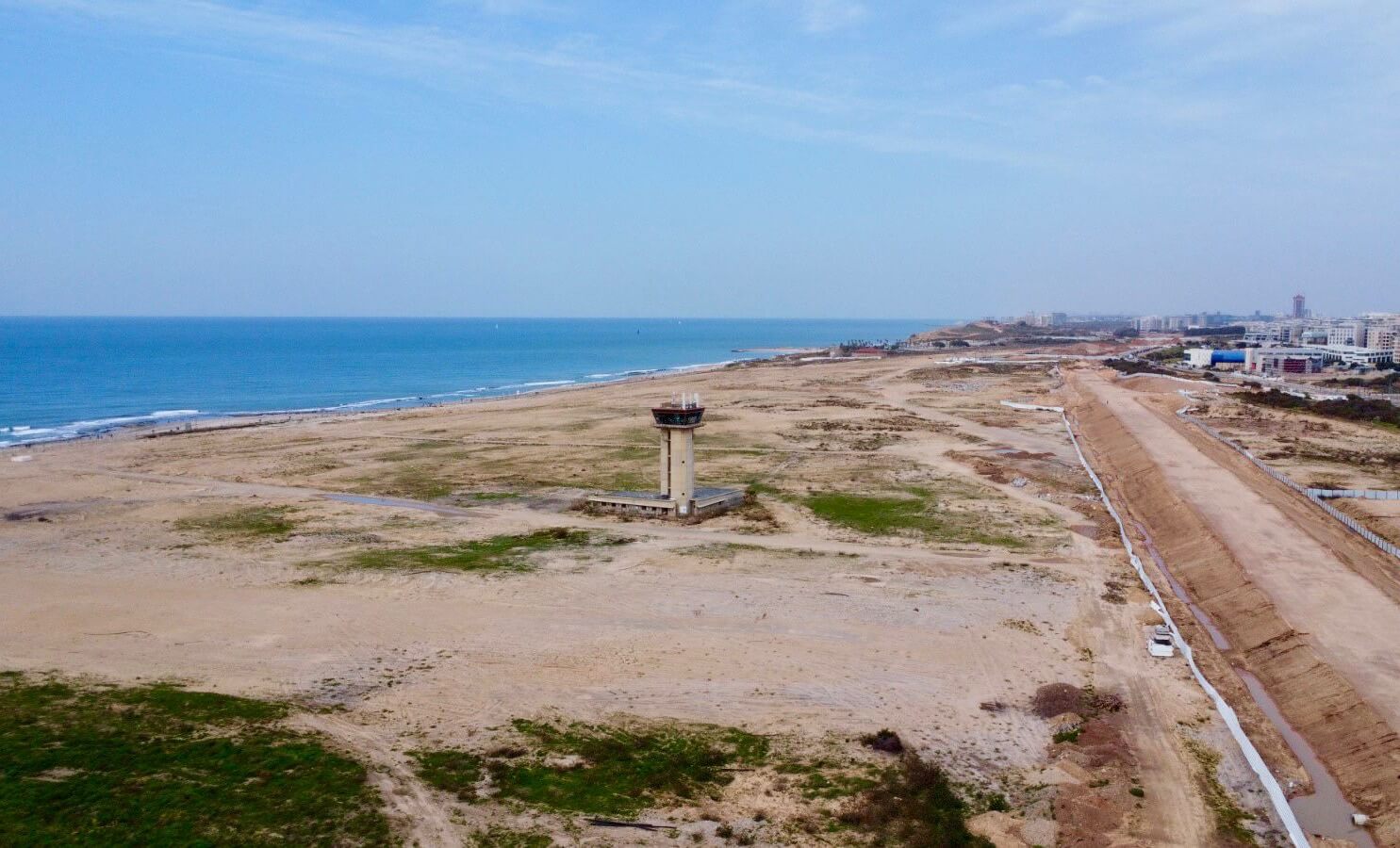 רובע שדה דב - שטח המתחם המרכזי והצפוני