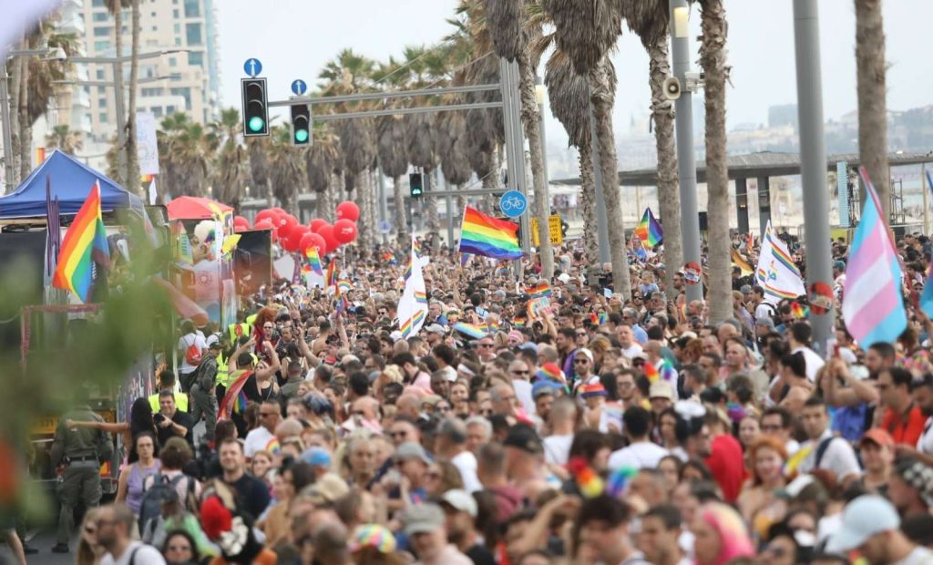 מצעד הגאווה בתל אביב. צילום: דוברות עיריית תל אביב 