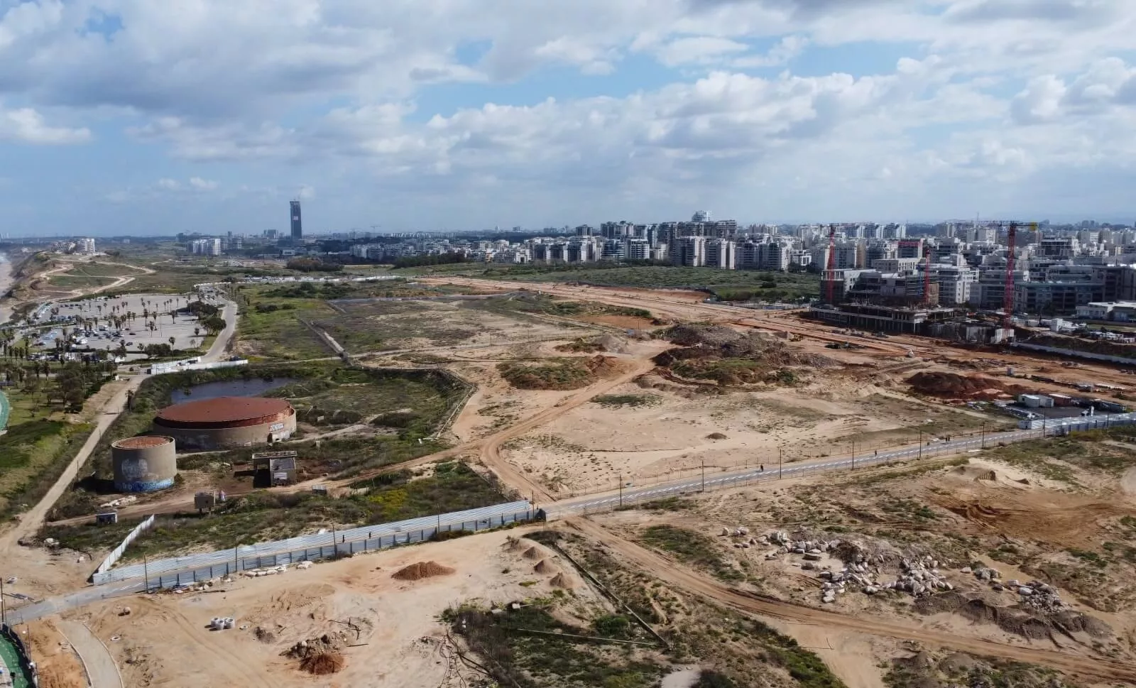 מתחם צפוני - רובע שדה דב. מרץ 2024