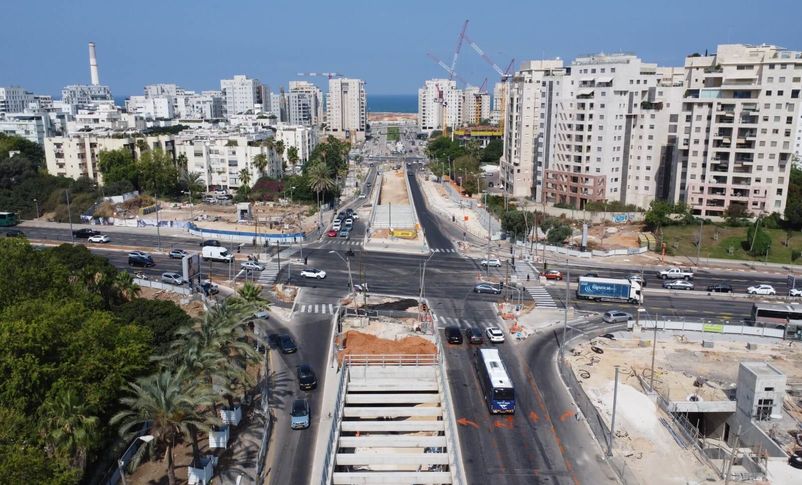 רחוב איינשטיין - הירידה אל הים