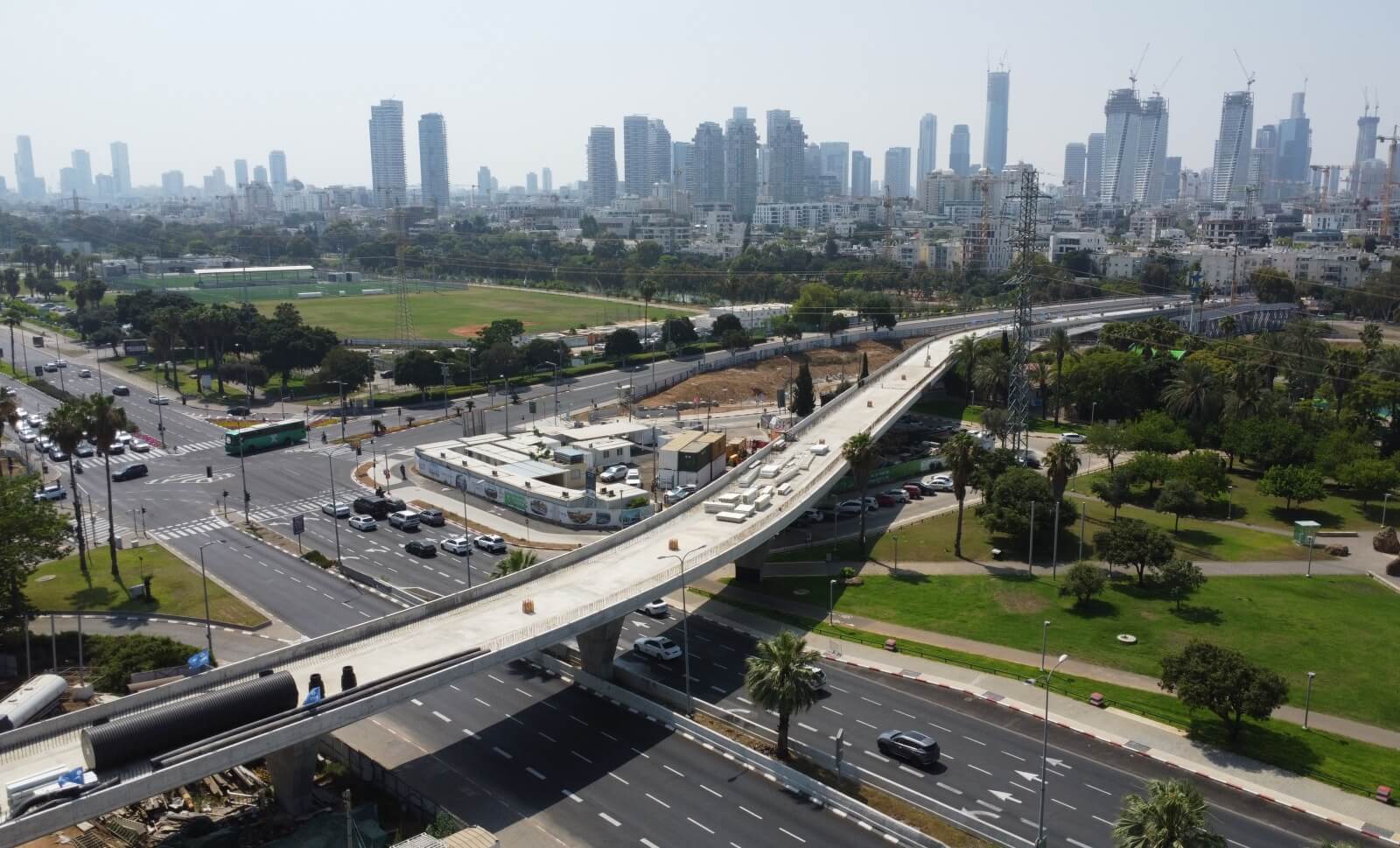 גשר רוקח - הרכבת הקלה