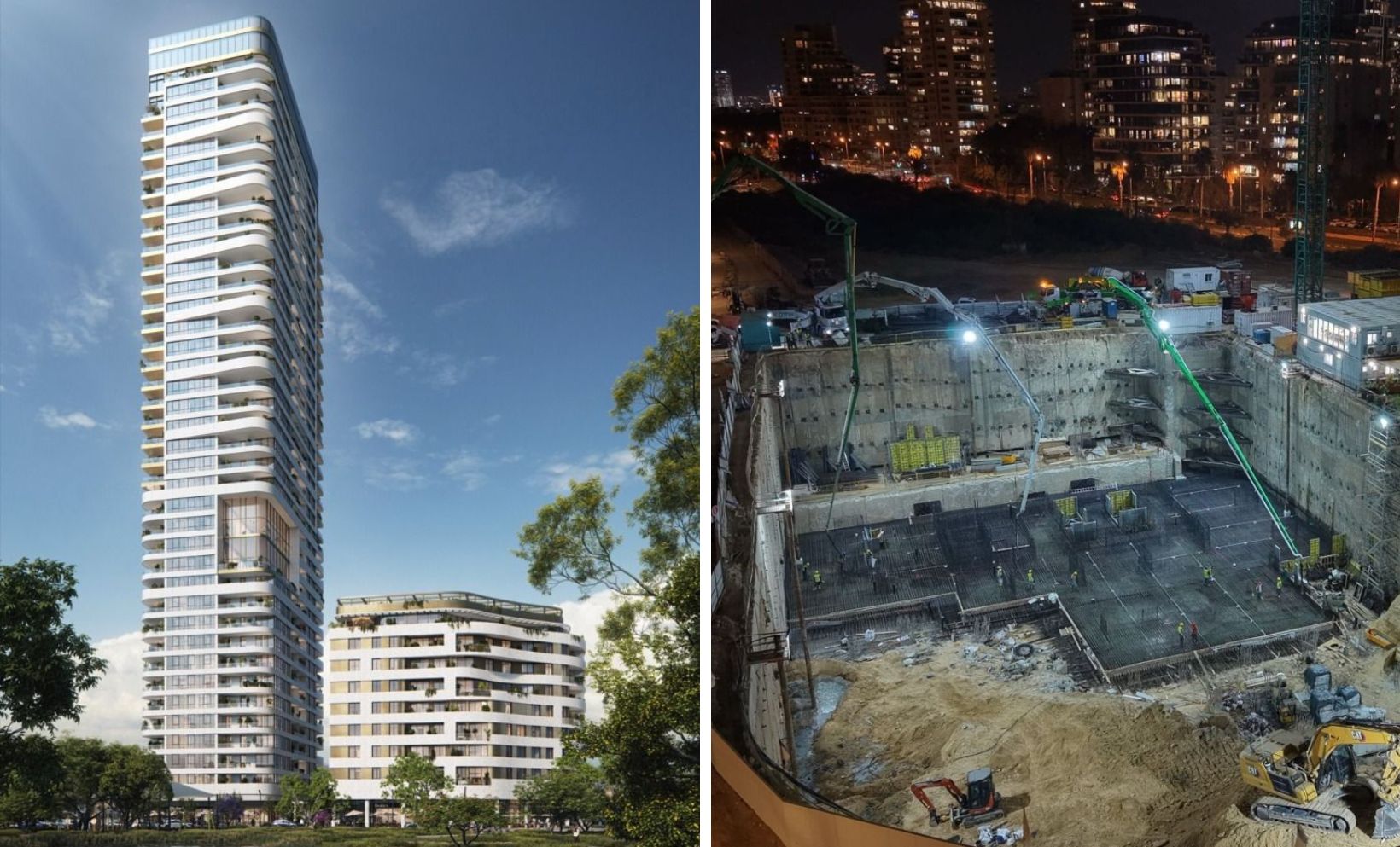 שיכון ובינוי 109 עיצוב: מילבאואר אדריכלים רנדר 3Dvision