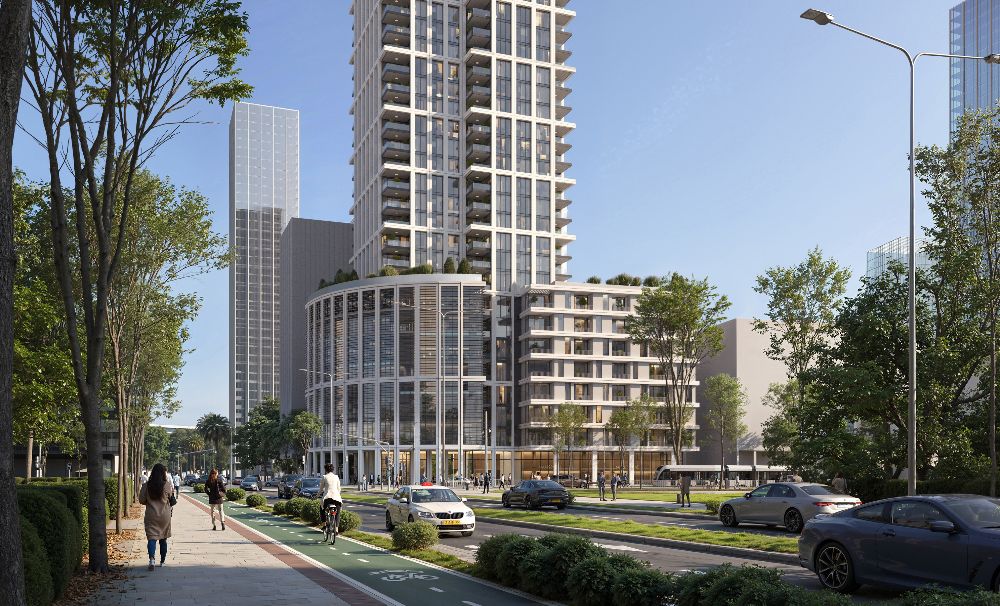 מגרש 3209 בצפון רובע שדה דב, דיור להשכרה, אפריקה ישראל, קיקה ברא"ז אדריכלים