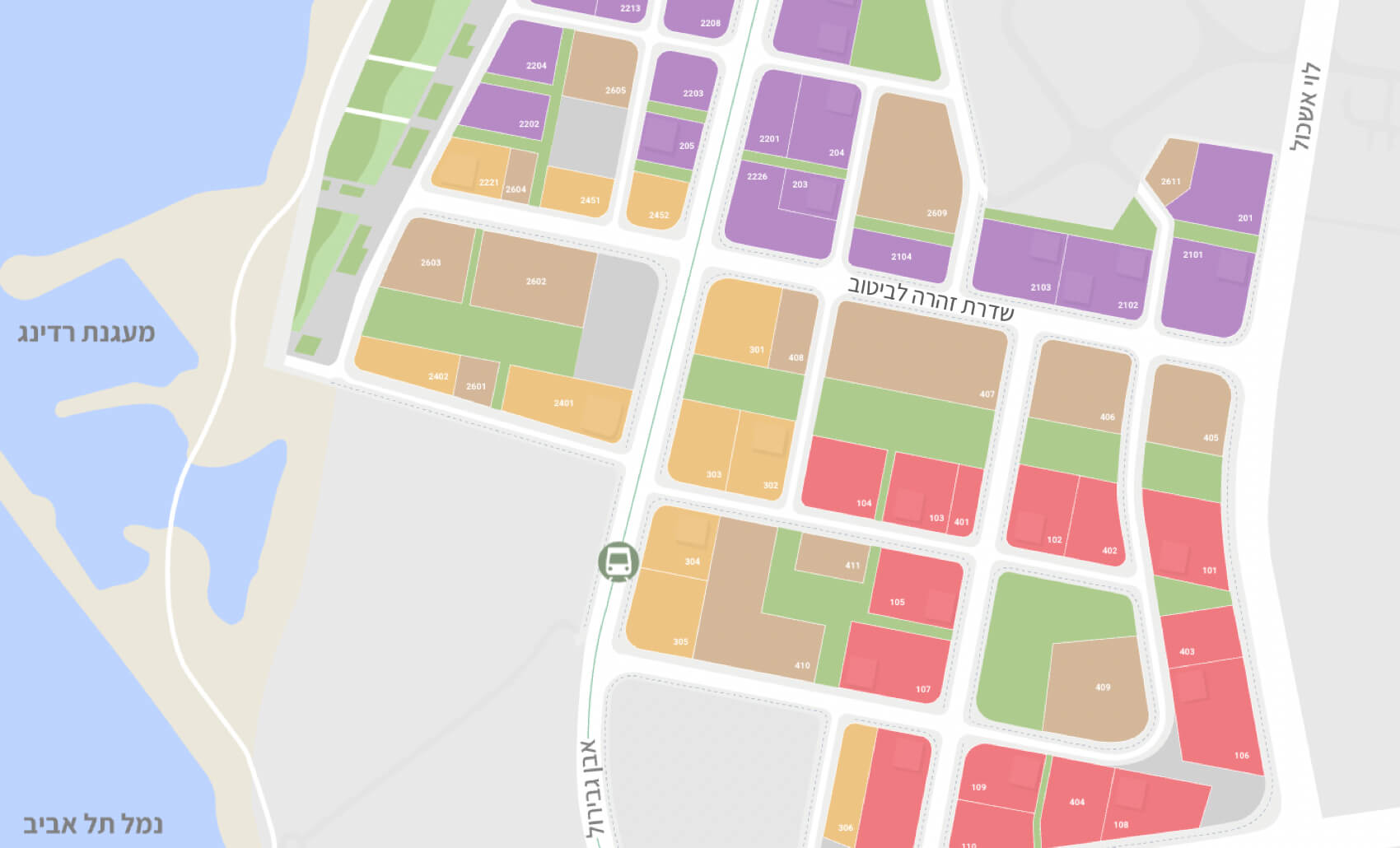 שדרת זהרה לביטוב רובע שדה דב