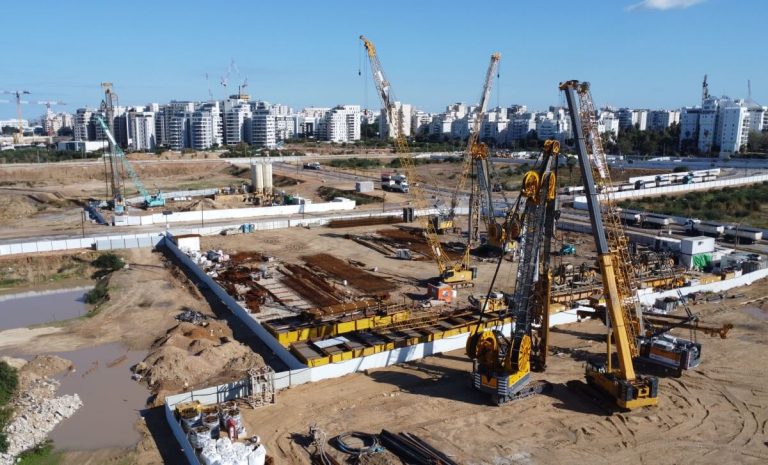 בנייה במתחם אשכול רובע שדה דב