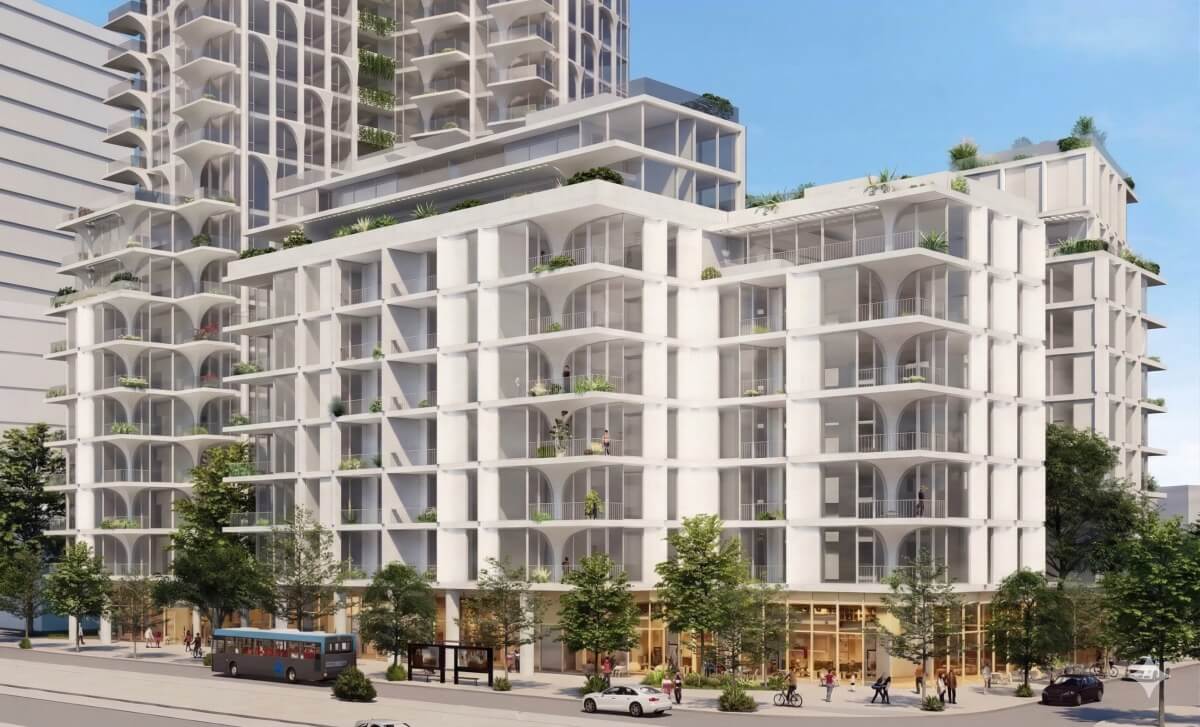 חג'ג' - מגרש 2270 מרכז שדה דב. אדריכל: גידי בר אוריין / ODA