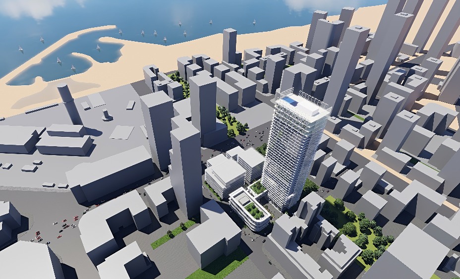 מלונאות מגרש 302 אשכול רייסדור, שבירו, סורנטו, אדריכלים: יסקי, מור סיון