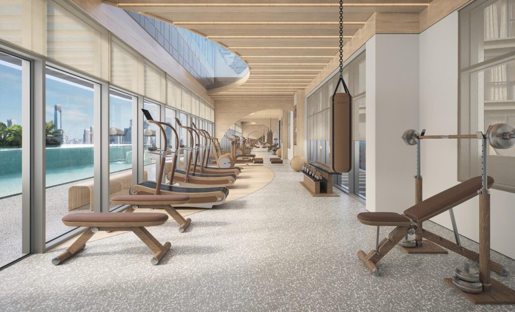 זוהי תל אביב - הדמיית חדר כושר