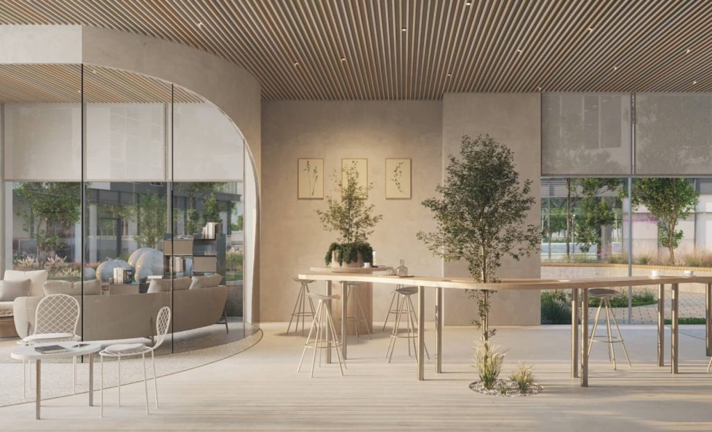 זוהי תל אביב - הדמיית טרקלין דיירים