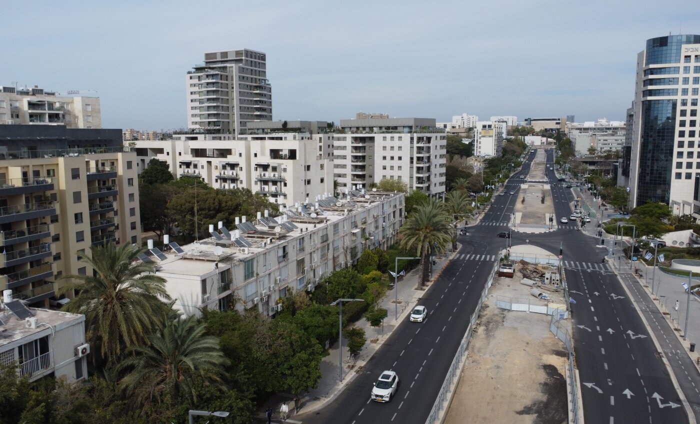 רחוב איינשטיין ברמת אביב